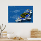 Ruimtevaart L 918 Poster (Keuken)