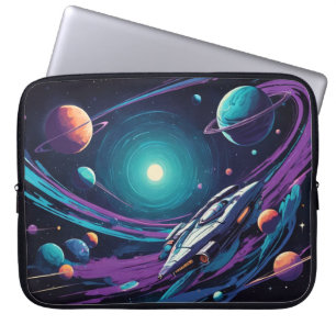 ruimtevaart laptop sleeve