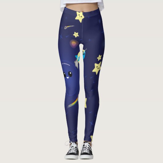 Ruimtevaart-Leggings! | B4L | Baby4Levensduur | AB Leggings (Voorkant)