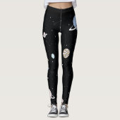 Ruimtevaart-Leggings Leggings (Voorkant)