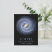 Ruimtevaart, Melkweg, Kosmos, Universum Briefkaart (Staand voorkant)