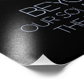 Ruimtevaart, Melkweg, Kosmos, Universum Foto Afdruk (Hoek)