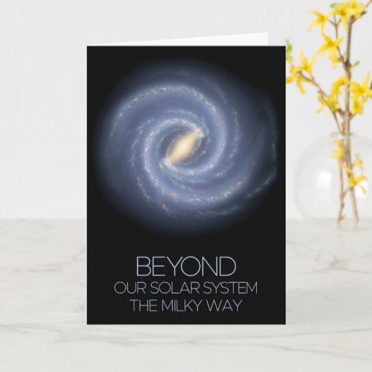 Ruimtevaart, Melkweg, Kosmos, Universum Kaart (Gele Bloem)