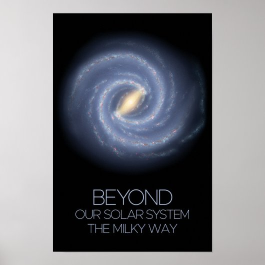 Ruimtevaart, Melkweg, Kosmos, Universum Poster (Voorkant)