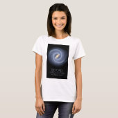Ruimtevaart, Melkweg, Kosmos, Universum T-shirt (Voorkant volledig)