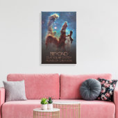 Ruimtevaart, Melkweg, Pilaren van de Schepping Canvas Afdruk (Insitu (Woonkamer))