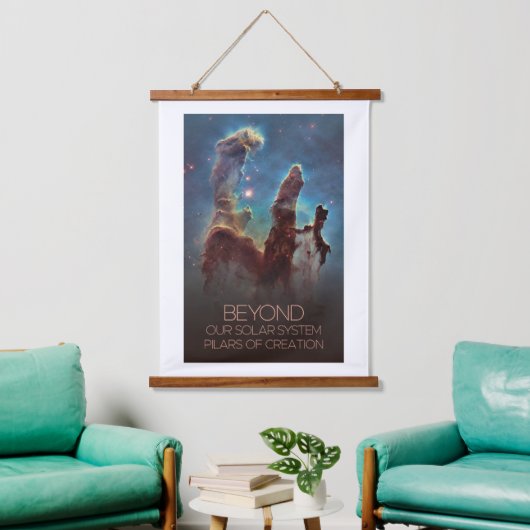 Ruimtevaart, Melkweg, Pilaren van de Schepping Hangend Wandkleed (Woonkamer)