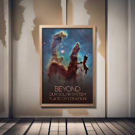 Ruimtevaart, Melkweg, Pilaren van de Schepping Poster