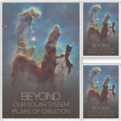 Ruimtevaart, Melkweg, Pilaren van de Schepping Sticker (Voorkant)