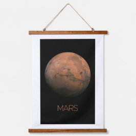 Ruimtevaart, Melkweg, Zonnestelsel, Planeet Mars Hangend Wandkleed