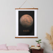 Ruimtevaart, Melkweg, Zonnestelsel, Planeet Mars Hangend Wandkleed (Slaapkamer)