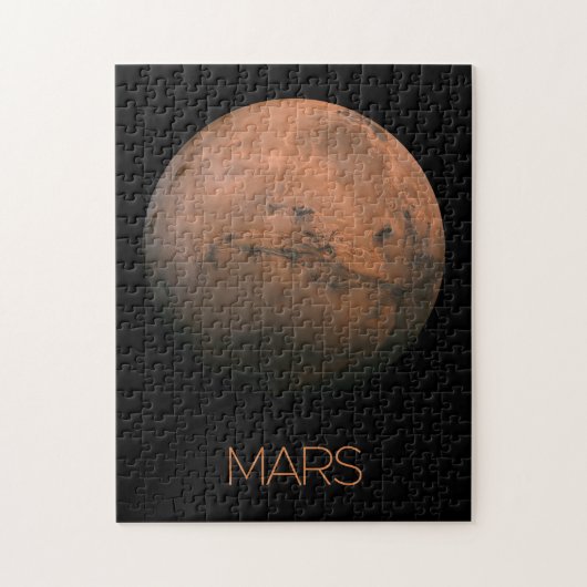 Ruimtevaart, Melkweg, Zonnestelsel, Planeet Mars Legpuzzel (Verticaal)