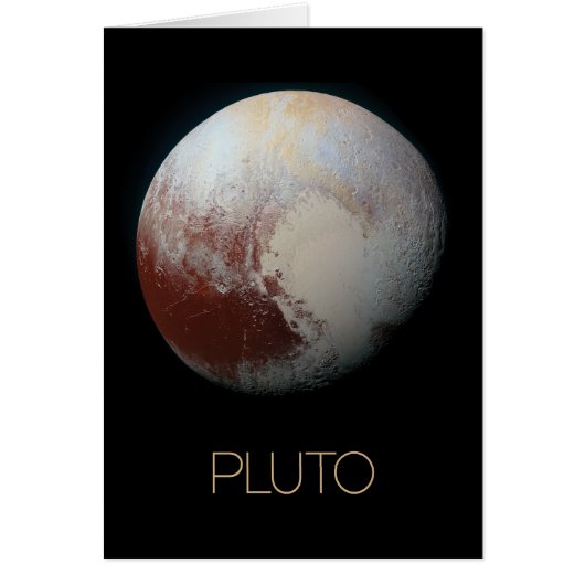Ruimtevaart, Melkweg, Zonnestelsel, Planeet Pluto (Voorkant)
