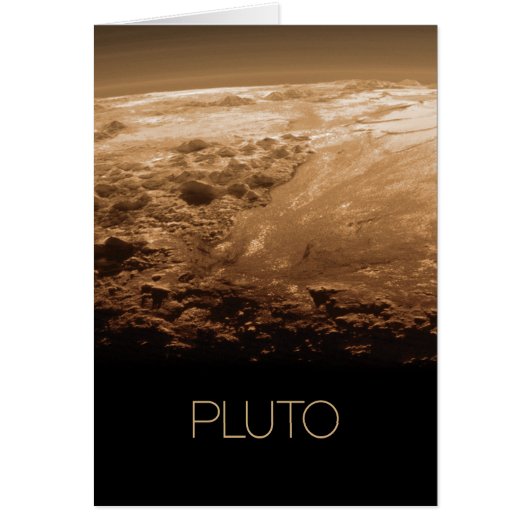 Ruimtevaart, Melkweg, Zonnestelsel, Planeet Pluto (Voorkant)