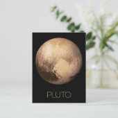 Ruimtevaart, Melkweg, Zonnestelsel, Planeet Pluto Briefkaart (Staand voorkant)
