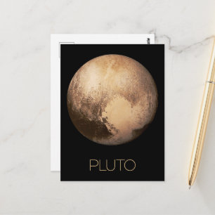 Ruimtevaart, Melkweg, Zonnestelsel, Planeet Pluto Briefkaart