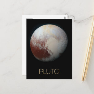 Ruimtevaart, Melkweg, Zonnestelsel, Planeet Pluto Briefkaart