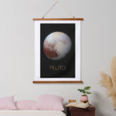 Ruimtevaart, Melkweg, Zonnestelsel, Planeet Pluto Hangend Wandkleed (Slaapkamer)