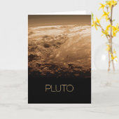 Ruimtevaart, Melkweg, Zonnestelsel, Planeet Pluto Kaart (Gele Bloem)