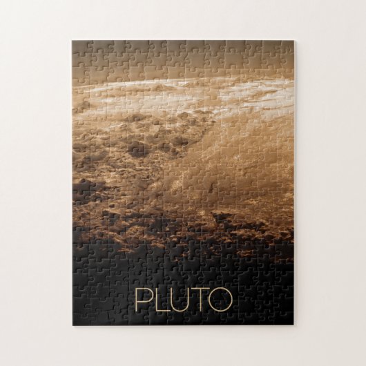 Ruimtevaart, Melkweg, Zonnestelsel, Planeet Pluto Legpuzzel (Verticaal)