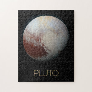 Ruimtevaart, Melkweg, Zonnestelsel, Planeet Pluto Legpuzzel