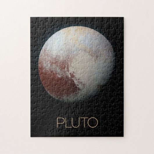 Ruimtevaart, Melkweg, Zonnestelsel, Planeet Pluto Legpuzzel (Verticaal)