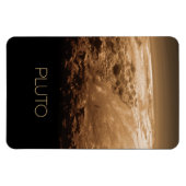 Ruimtevaart, Melkweg, Zonnestelsel, Planeet Pluto Magneet (Horizontaal)