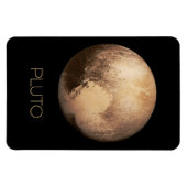 Ruimtevaart, Melkweg, Zonnestelsel, Planeet Pluto Magneet (Horizontaal)