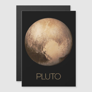 Ruimtevaart, Melkweg, Zonnestelsel, Planeet Pluto Magnetische Uitnodiging