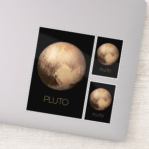 Ruimtevaart, Melkweg, Zonnestelsel, Planeet Pluto Sticker