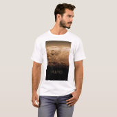 Ruimtevaart, Melkweg, Zonnestelsel, Planeet Pluto T-shirt (Voorkant volledig)