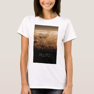 Ruimtevaart, Melkweg, Zonnestelsel, Planeet Pluto T-shirt