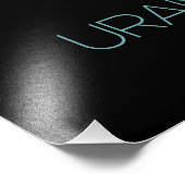 Ruimtevaart, Melkweg, Zonnestelsel, Planeet Uranus Foto Afdruk (Hoek)