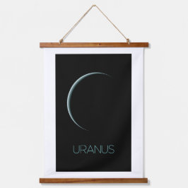 Ruimtevaart, Melkweg, Zonnestelsel, Planeet Uranus Hangend Wandkleed