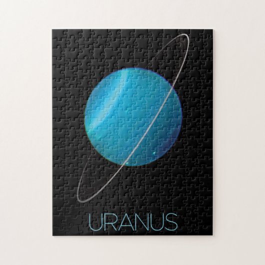 Ruimtevaart, Melkweg, Zonnestelsel, Planeet Uranus Legpuzzel (Verticaal)
