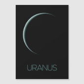 Ruimtevaart, Melkweg, Zonnestelsel, Planeet Uranus Magnetische Uitnodiging (Voorkant)