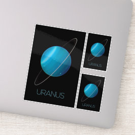 Ruimtevaart, Melkweg, Zonnestelsel, Planeet Uranus Sticker