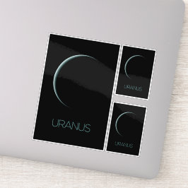 Ruimtevaart, Melkweg, Zonnestelsel, Planeet Uranus Sticker