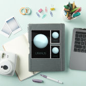 Ruimtevaart, Melkweg, Zonnestelsel, Planeet Uranus Sticker (iPad Cover)