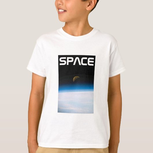 Ruimtevaart (Moonrise) T-shirt (Voorkant)