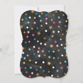 Ruimtevaart op zaterdag Uitnodiging buitenruimte (Achterkant)