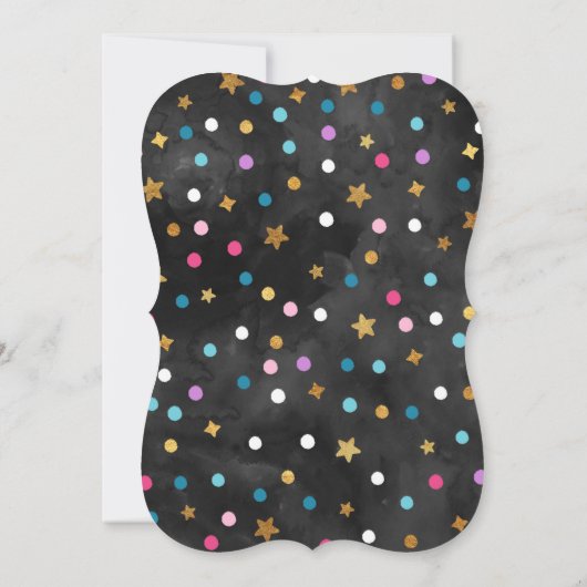 Ruimtevaart op zaterdag Uitnodiging buitenruimte (Achterkant)