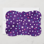 Ruimtevaart op zaterdag Uitnodiging buitenruimte (Achterkant)