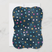 Ruimtevaart op zaterdag Uitnodiging buitenruimte (Achterkant)