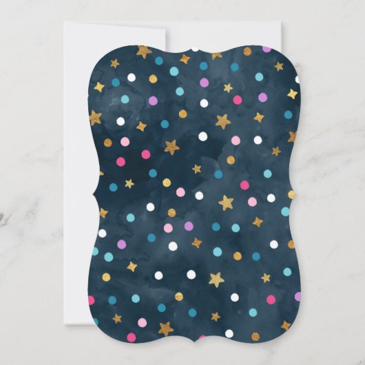 Ruimtevaart op zaterdag Uitnodiging buitenruimte (Achterkant)