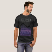 Ruimtevaart Pluto T-shirt (Voorkant volledig)