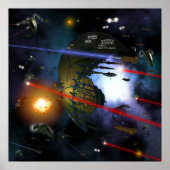 Ruimtevaart Poster (Voorkant)