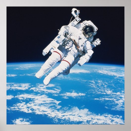 Ruimtevaart Poster (Voorkant)