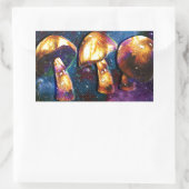 Ruimtevaart Rechthoekige Sticker (Tas)