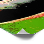 Ruimtevaart Sci Fi Comic Book Astronaut Monkey  C Poster (Hoek)